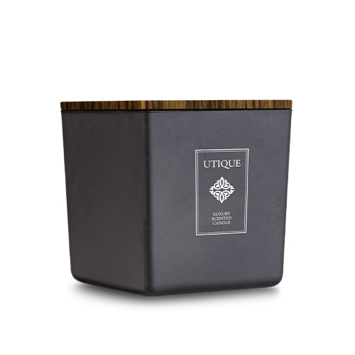 Luxury Scented Candle UTIQUE Black 435g
