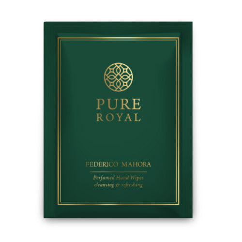 Parfumed Hand Wipe Cleansing & Refreshing Pure Royal 900
